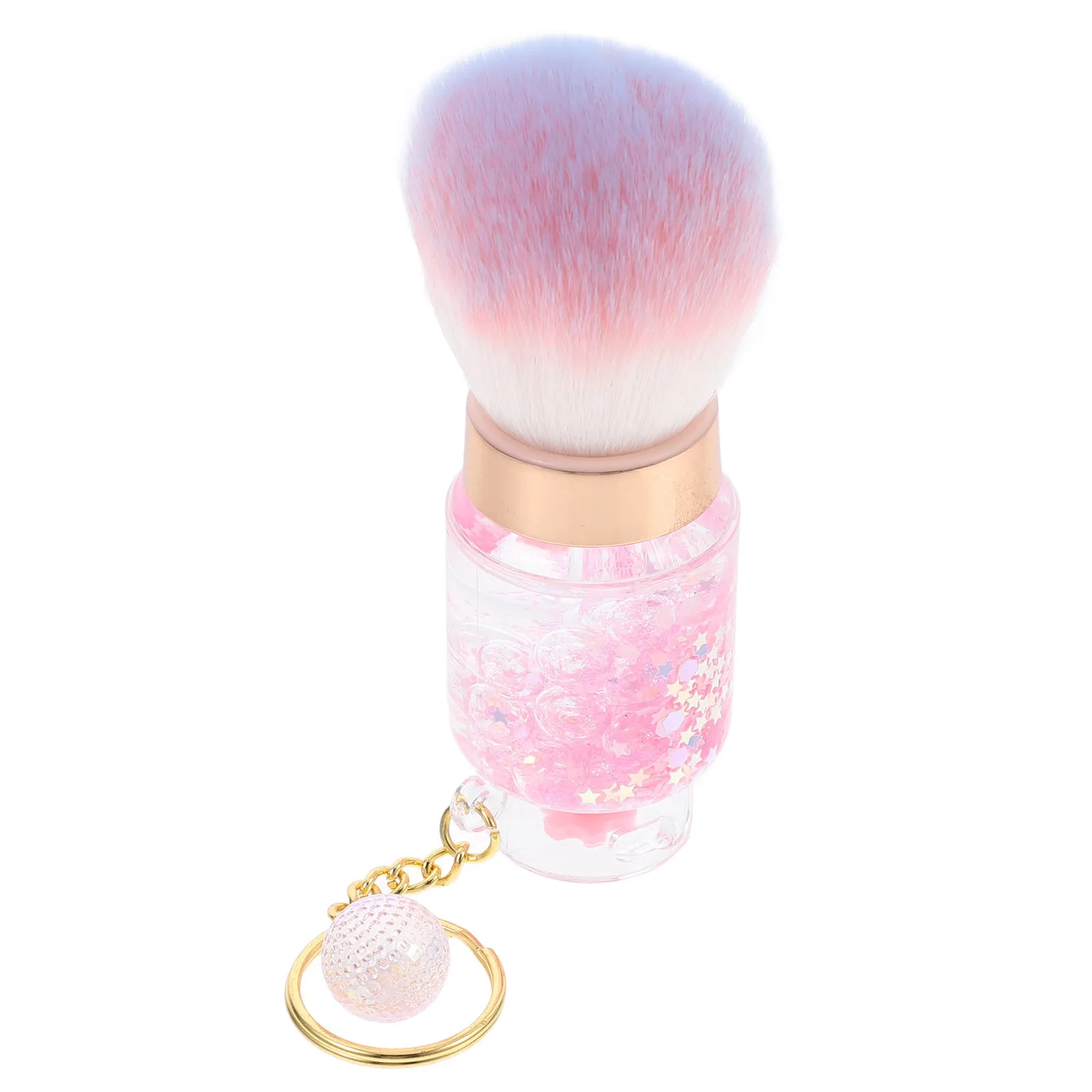 Petite brosse à ongles à main, nettoyeur de poudre, Blush, outil de manucure, dépoussiérage des ongles, accessoire de maquillage