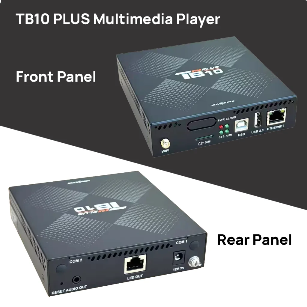 Controller schermo LED serie Novastar Taurus Lettore multimediale TB10 Plus per videowall a LED