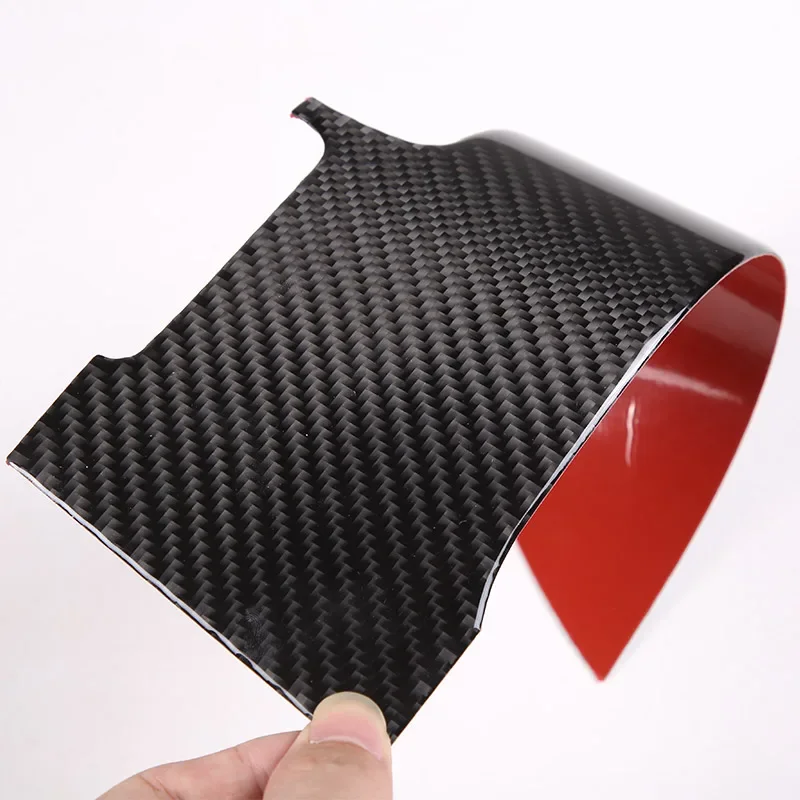 For Toyota Land Cruiser Prado FJ150 150 2010-2017 Soft carbon fiber Car Interior Frame Trim Sticker Car Accessories