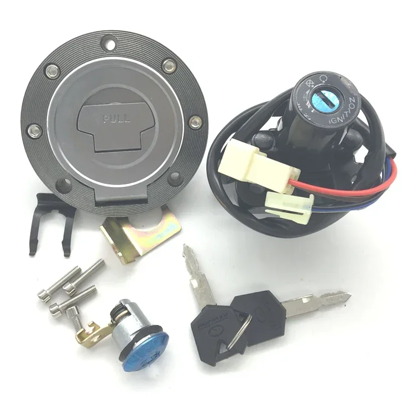 

Ignition Switch Fuel Gas Cap Lock Key Kit For Yamaha YZF-R6 2006-2015 YZF-R1 2004-2015