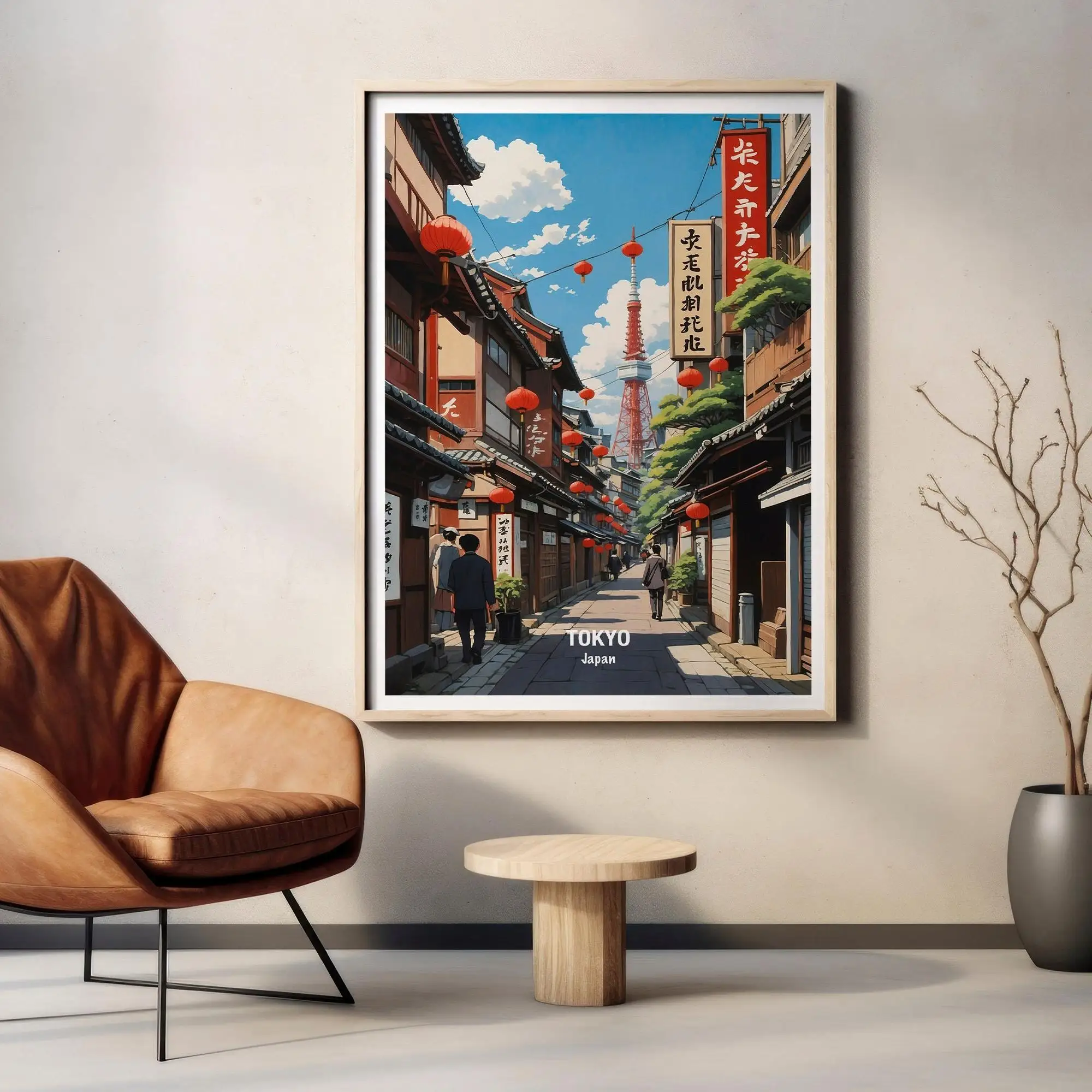 Japan Travel Fuji Mountain Kyoto Osaka City Landscape Posters and Prints Canvas Printing Wall Art Picture for Living Room Decor