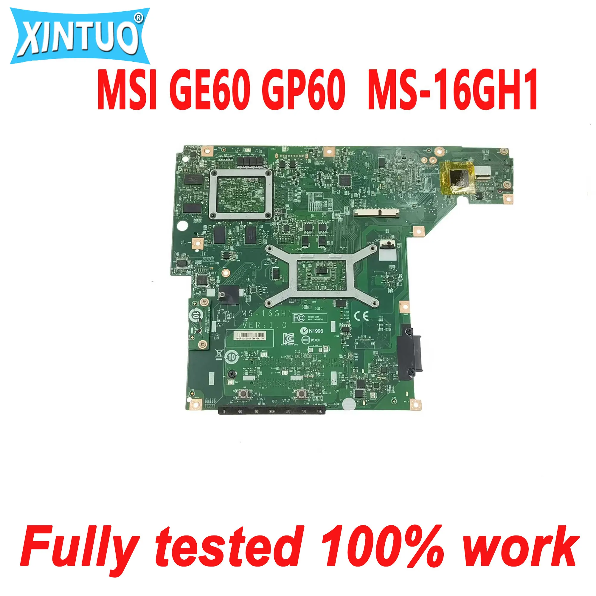 MS-16GH1 마더 보드 i5 i7 CPU GTX840M/850M 2GB GPU DDR3 100% 테스트 작업