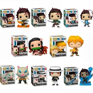 Funko -Figuren in Vinyl Pop für Kinder, Demon Mörder, Tanjiro Kamado, Zenitsu 867, Agatsuma 869, Nezuko, Kamado 868, Geschenkspielzeug 6 Hauptverkauf Funko Pop Tanjiro Kamado - №6