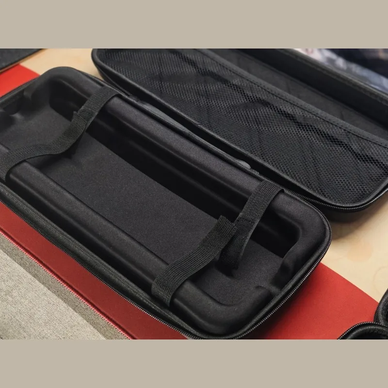 Space65 Keyboard Storage Bag Custom 38x17x7.5cm Hard Shell Handheld Briefcase-style Portable Peripheral Bag Keyboard Accessories
