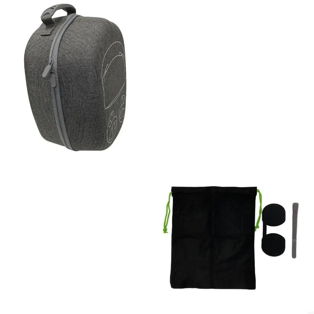 J1HD VR2ヘッドセットストレージバッグ用の小さな旅行EVAキャリングボックスボックスハンドバッグプロテクターホルダー