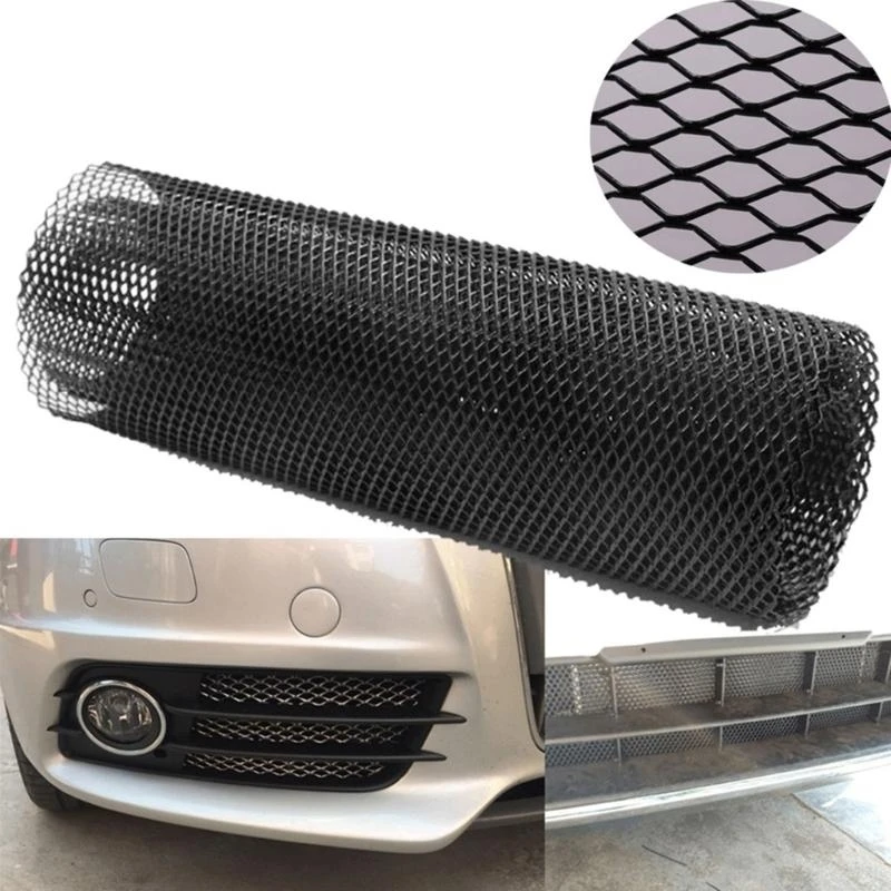 

8x25mm Aluminum Automobiles Mesh Grill Cover Car Bumper Hood Body Kit Vent Grille Net Auto Tuning Universal Accessories