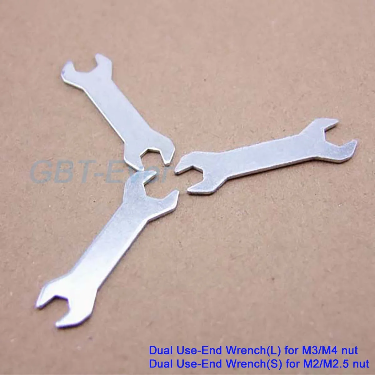 

5Pcs 4-6.9mm Thin Wrench Double Head Open End Ultra-thin Dual Use-End Small Wrench for M2/M2.5 Nut M3/M4 Nut Hardware Hand Tools