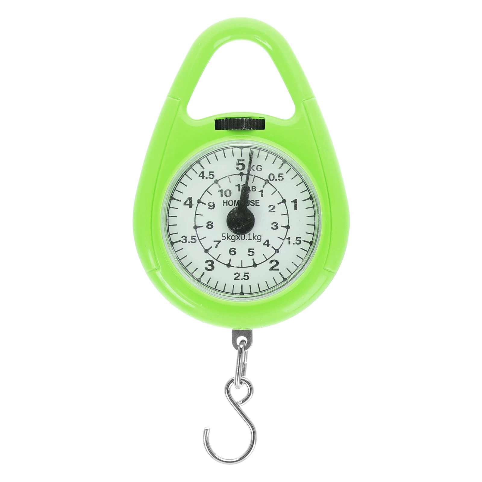 

Spring Scale Hanging Scales Mechanical Luggage Weight Portable Mini Travel Fishing Handheld Bright Color Compact Weighing Tool