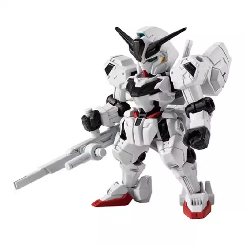 Bandai Genuine Gashapon Mobile Suit Gundam MSE26 IMMORTAL JUSTICE Calibarn Anime Action Figures Toys for Boys Girls Kids Gifts