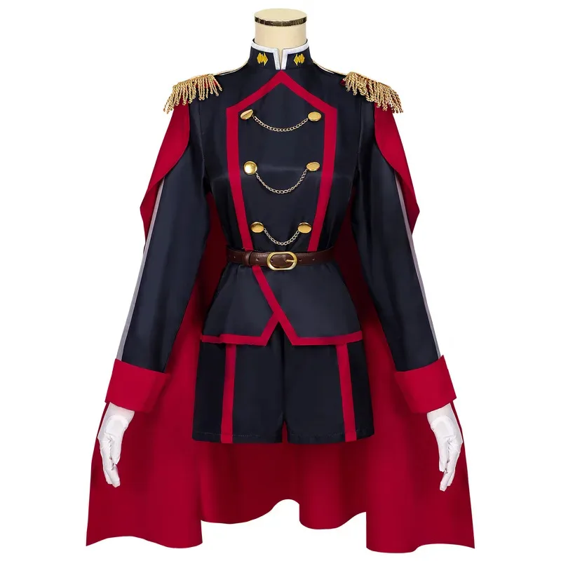 

CyAnime Kyouka Uzen Cosplay Costume Anime Mato Seihei No Slave Himari Azuma Uniform Hat Chained Soldier For Women Men Party Suit