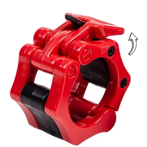 Braçadeiras de barra de liberação rápida, 25/50mm, bloqueio giratório, clipes de barra de peso para levantamento de peso e treinamento de força 12 principais vendas barra para halteres com rosca - №3