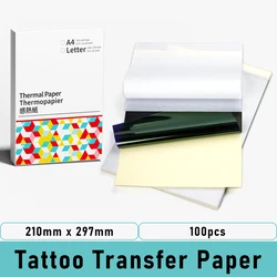 Tattoo Paper A4 Thermal Tattoo Transfer Printing Tattoo Printing Paper Works in Phomemo M08F-A4 Printer P831 Printer