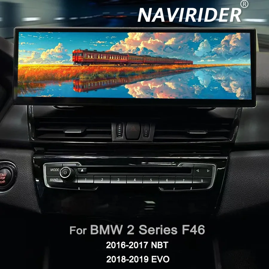 

14.9" Android14 Auto Car Radio For BMW 2Series F46 2016-2019 NBT EVO Wireless Carplay Multimedia Video Stereo GPS Navigation