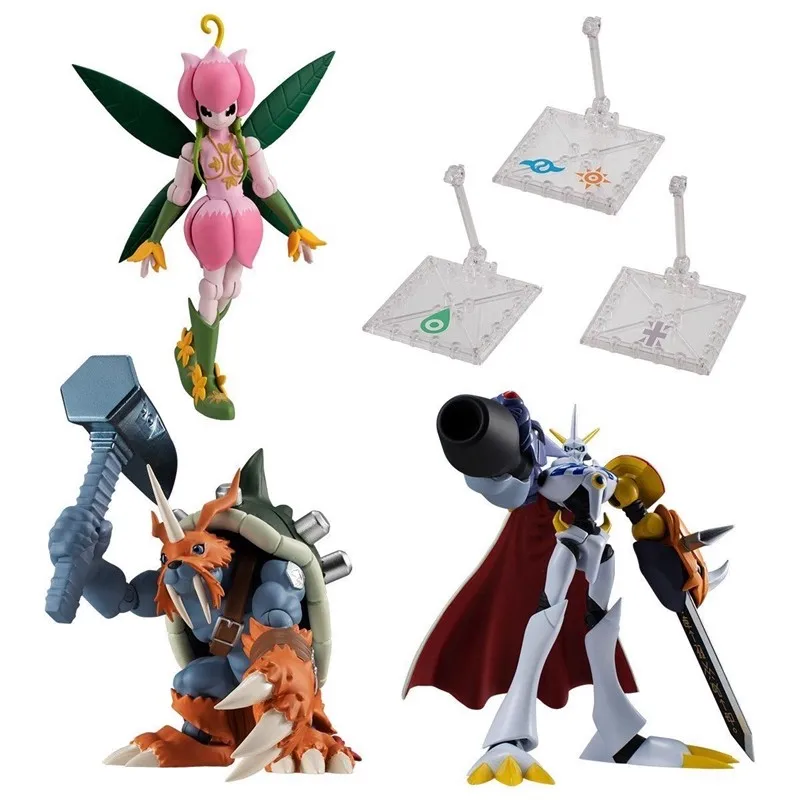 Originale Digimon Adventure Bandai SHODO 1-3 Figura Anime Modello Giocattolo Raccogliere Regalo d'azione
