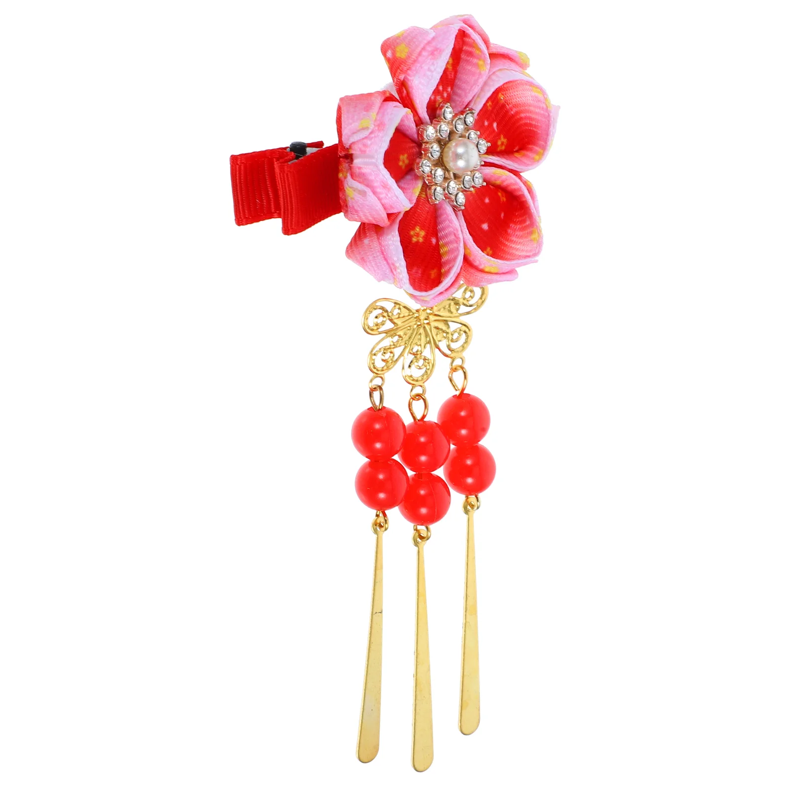 

Wedding Ceremony Decorations Kimono Accessories Japanese Style Headdress Hair Hairpin Clips Girl Child Pins Women Barrette