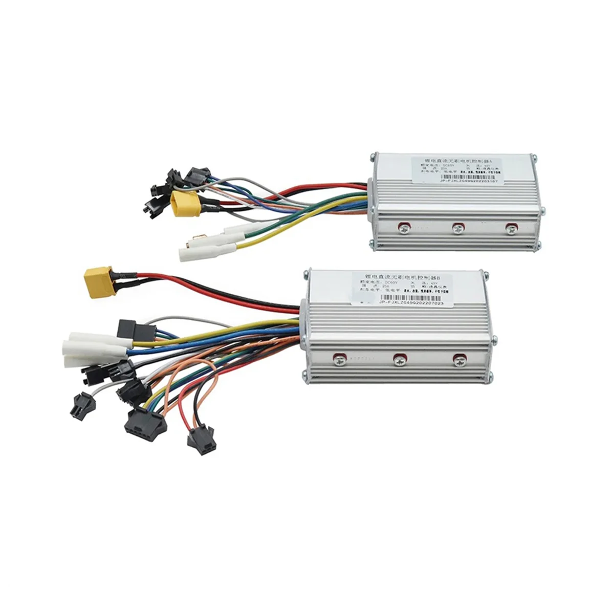 For JP 60V 25A DC Brushless Controller Dual Motor for Electric Scooter E Bike Brushless Controller