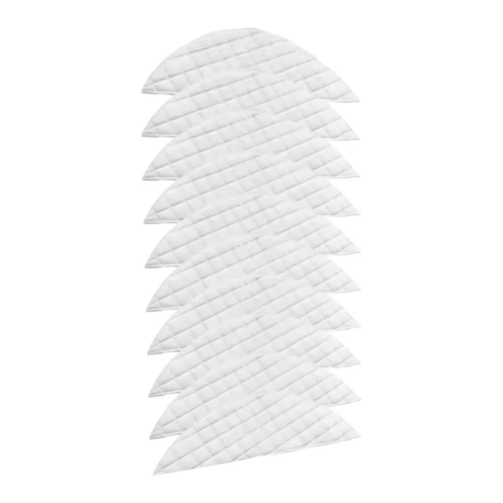 10pcs Disposable Mop Cloths Compatible with For Roidmi EVE Vacuum Cleaner Non Woven Fabric for Daily Floor Care