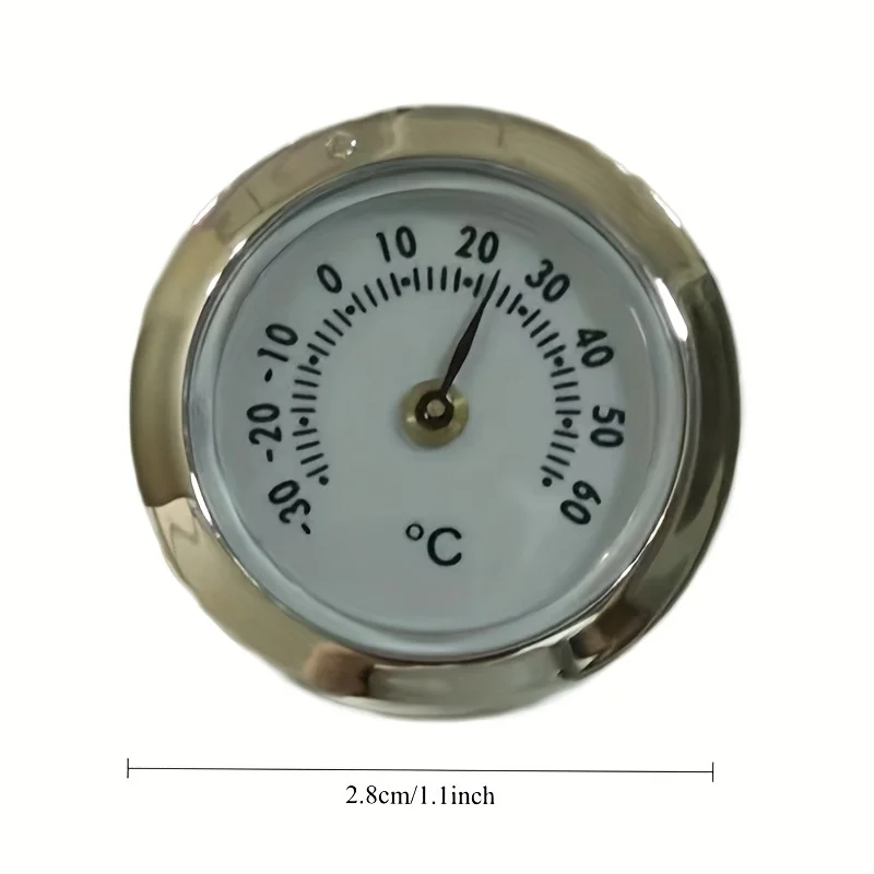 28mm dial higrômetro termômetro instrumento caso medição de umidade celsius fahrenheit medidor de umidade incorporado