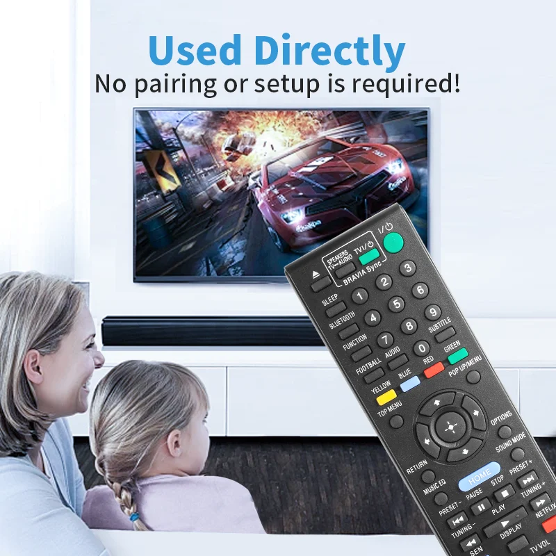 RM-ADP111 Remote Control For Sony AV System BDVE2100 BDVE3100 BDVE4100 BDVE6100 BDV-E2100 BDV-E3100 BDV-E4100 BDV-E6100