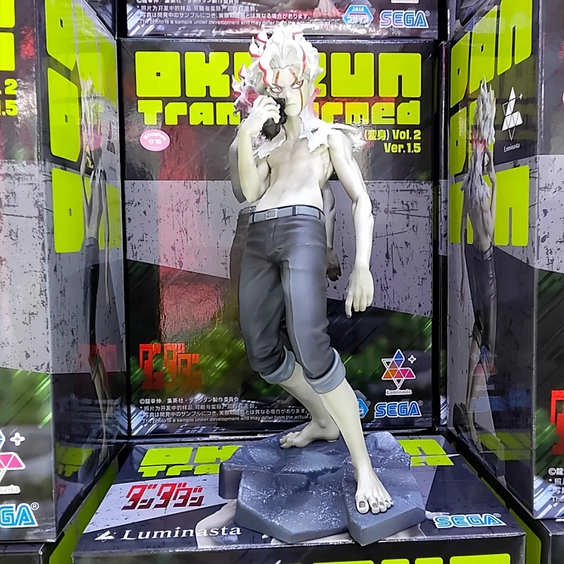 

Оригинальная фигурка Sega Luminasta Dan Da Dan Takakura Ken Henshin Vol.2 Ver.1.5, модель из ПВХ, Коллекционная игрушка, подарки 21 см