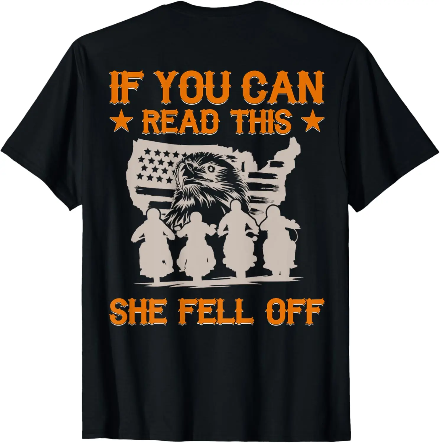 

Новейшая футболка — забавная футболка «Если вы можете прочитать это она борюсь байкерская мотоциклетная футболка»