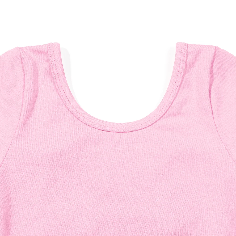 Mädchen Langarm Ballett Trikot Kind Tanz Tutu Kleid Herz Zurück Gymnastik Dancewear mit Gebunden Rock Outfit Set Bühne Kostüm – Detail 10