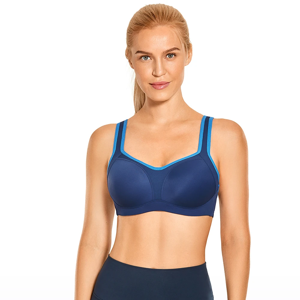 Sports Bra Top Women High Impact Underwire Summer Workout Running Underwear Brassiere Active Sportwear Fitness Golf 2023 Lady