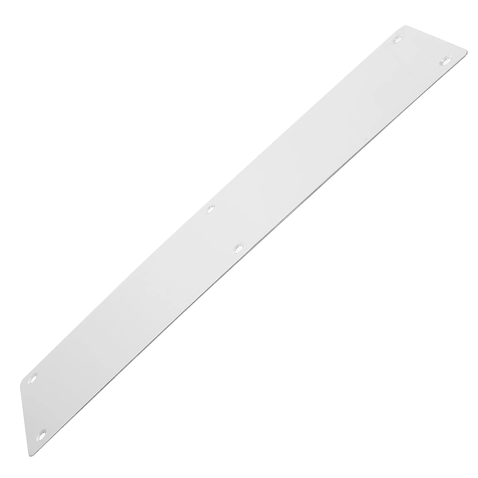 

Door Push Plate Stainless Steel Easy Installation Durable For Interior Fire Doors Cabinets Metal Finger Plates Hardware