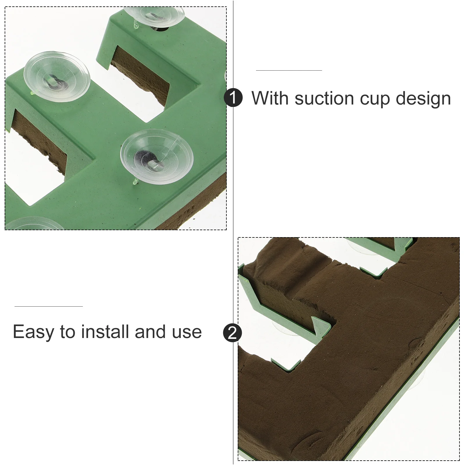 

1Pcs Wedding Car Floral Mud DIY Flower Foam Suction Cup Easy Install Leakproof Floral Accessory for Wedding Birthday Party Decor