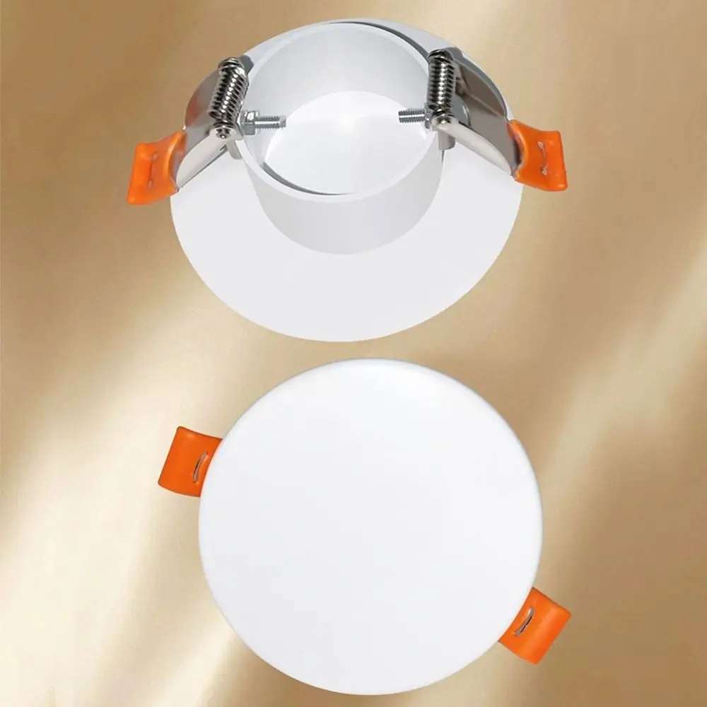 New 50-85mm Air Conditioning Hole Cover Plastic Round Hole Plug White Hole Pipe Cover Flat Aesthetic Finish Adaptable