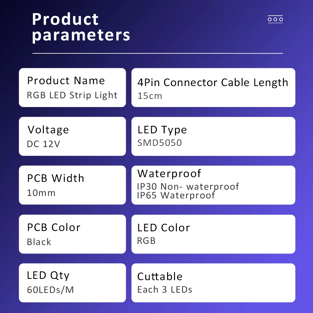 RGB LED Strip Light 5050 12V 4Pin LED Headers for PC Computer Case ARGB Tape Mainboard Control Panel RGB-Header Gamer Cabinet