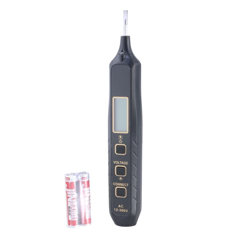 Voltage Test Pen AC12-300 NCV Tester Multifunctional Voltage Tester with Light Alarm Data Retention Electrician DropShipping