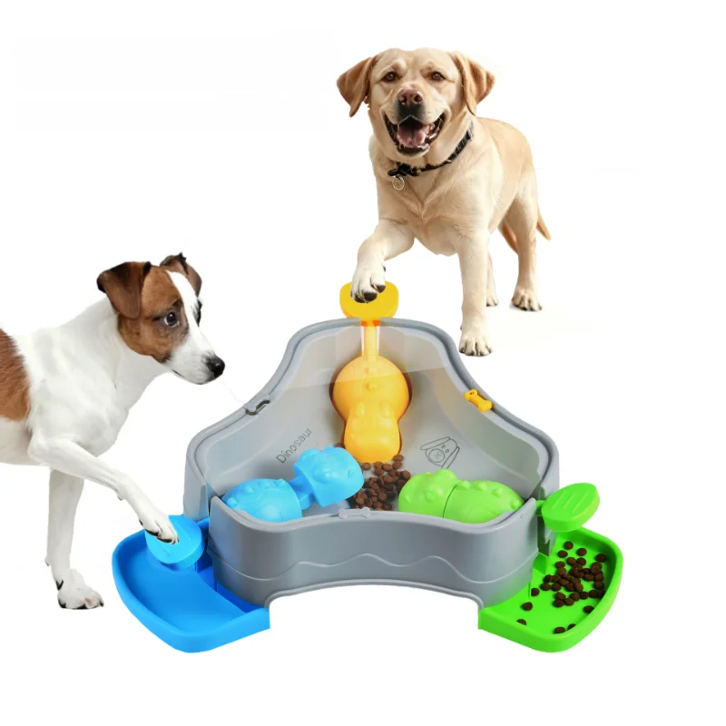 

Pet Dog Presses Food Dispenser Toy Dog Interactive Puzzle Training Feeding Slow Food Toy Dog Food Dispenser Dogs Pet Products