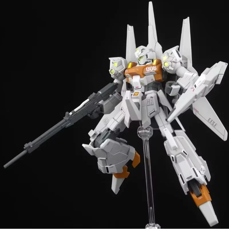 Hg 1/144 Rezel General Revil Color Model Kit With Waterslide Decals Display Stand Desktop Ornament Collectible Surprise Gift