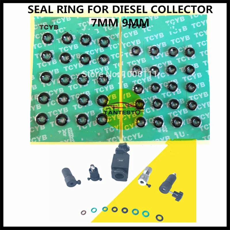 20PCS Common Rail Injektor Diesel Öl Collector Dichtung Unterlegscheibe Ring 7mm 9mm Reparatur Kits