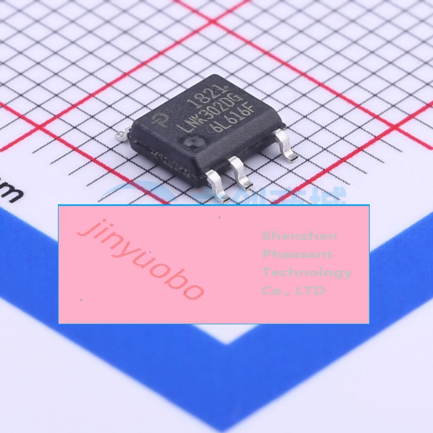 10PCS LNK302DG 66KHz 63mA 85V(AC) 12V 265V(AC) Non-isolated Yes open loop, short circuit, overtemperature 69% 700V SO-8C