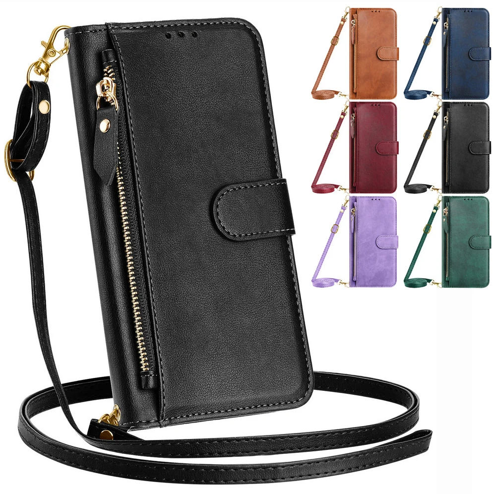 Leather Wallet Zipp…