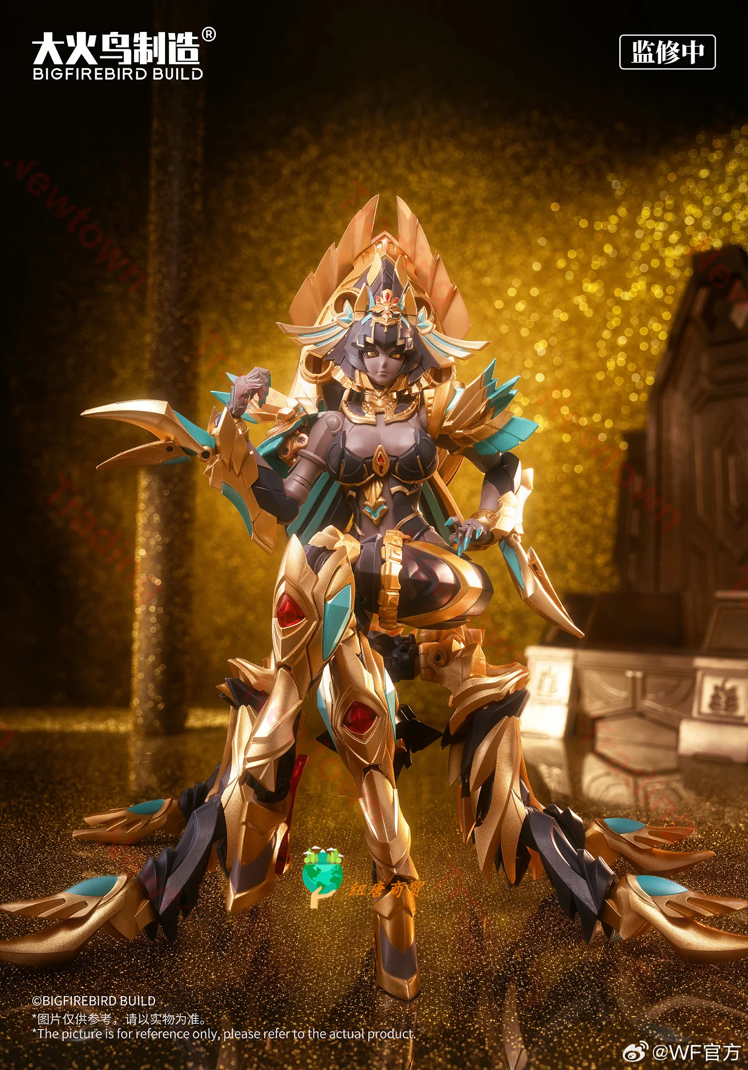 

48-hour Shipping BigFirebird Build Transformation EX-03 EX03 NACHA Mobile Suit Girl Alloy Model Figure with Box