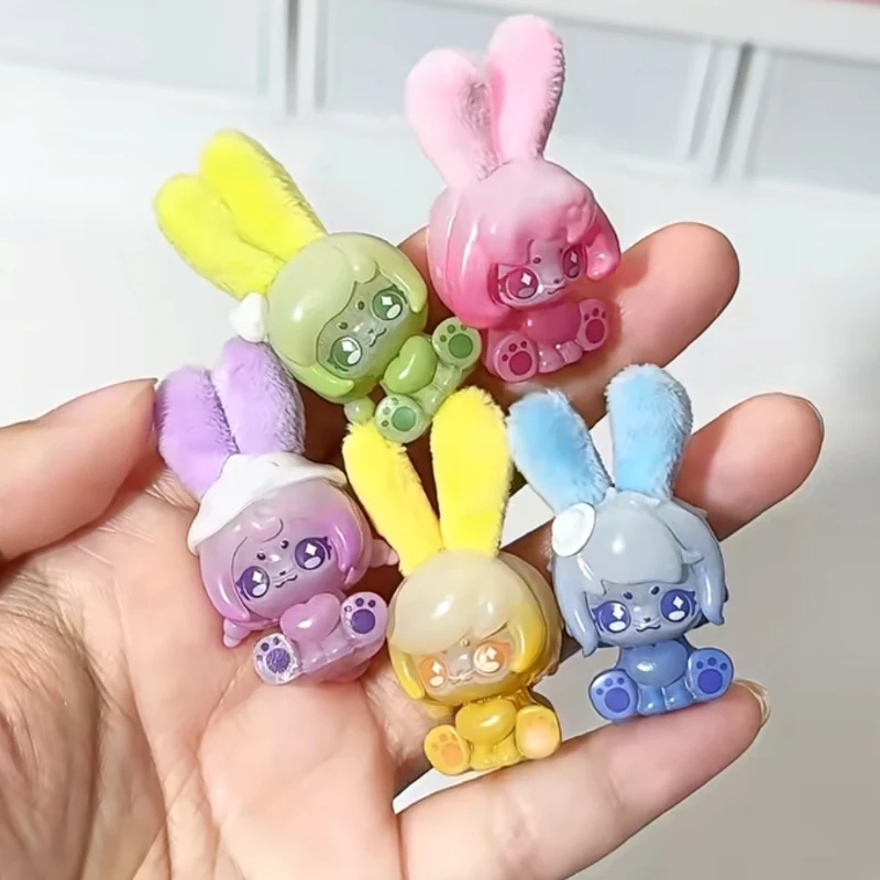 

Новая коллекционная фигурка-сюрприз Blind Box: кролик Teeny-Weeny из серии Fruity – милая кавайная игрушка, украшение для рабочего стола, подарок на день рождения, мультяшная модель, таинственная коробка.