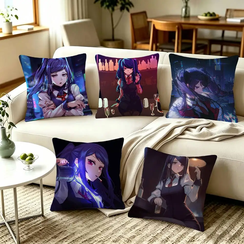 VA-11 HALL-A Jill Stingray  Home Sofa Cushion Covers and Aecorative Custom Pillow Covers
