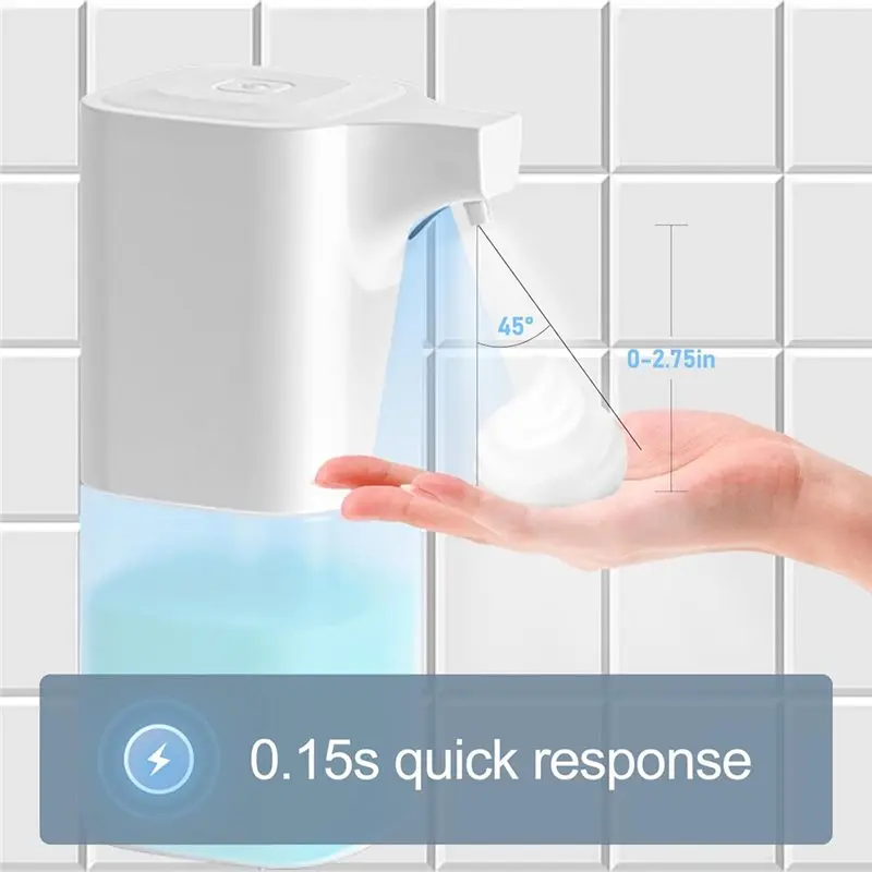 Automatic Foaming Soap Dispenser Smart Foaming Soap Dispenser Wall Mount Hand Soap Dispenser - view 3