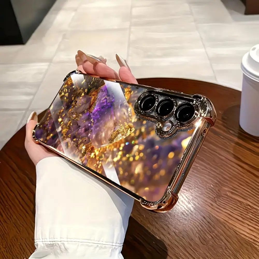 Various colors Bestseller tablet PhoneCase Glass PhoneCase for Samsung Galaxy S26 S25 S24 S23 S22 FE,Ultra,Plus Dropresistant