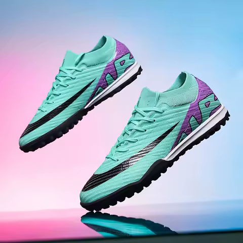 New Men Football Boots Sneakers Mid-top Non-Slip Cleats Soccer Shoes Futsal High-quality Match Indoor Hot-selling FG/TF