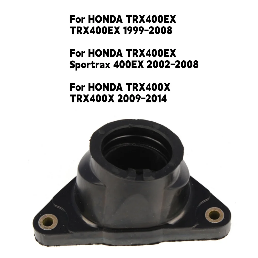 Motorcycle Carburetor Intake Manifold Rubber Carb Flange Adapter Boot For Honda TRX400 Sportrax 400EX TRX400X TRX400EX