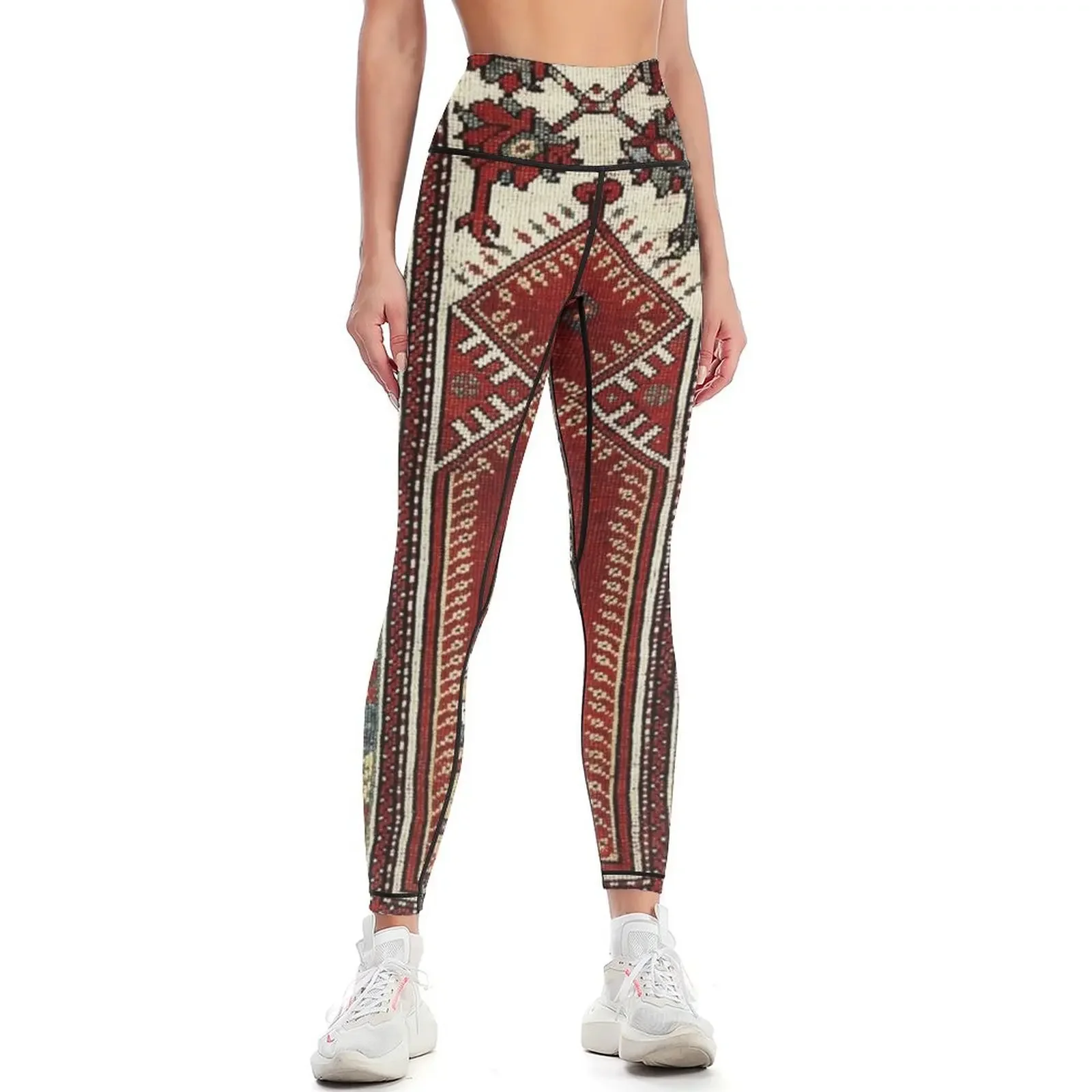 Milas West Anatolian Niche Rug Print Leggings for girls Leginsy push up Training pants Womens Leggings