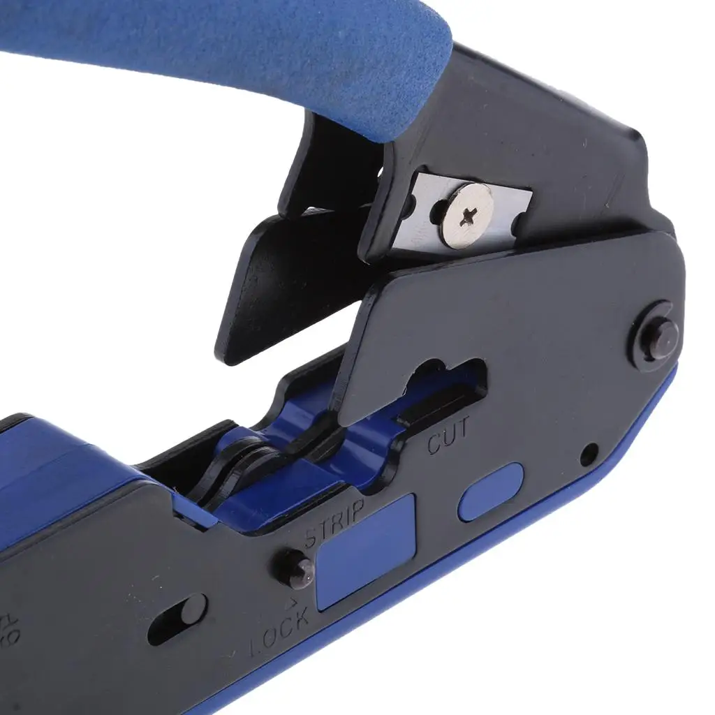 Kit de ferramentas manuais ajustáveis de espessura de crimper de alicate de cabo