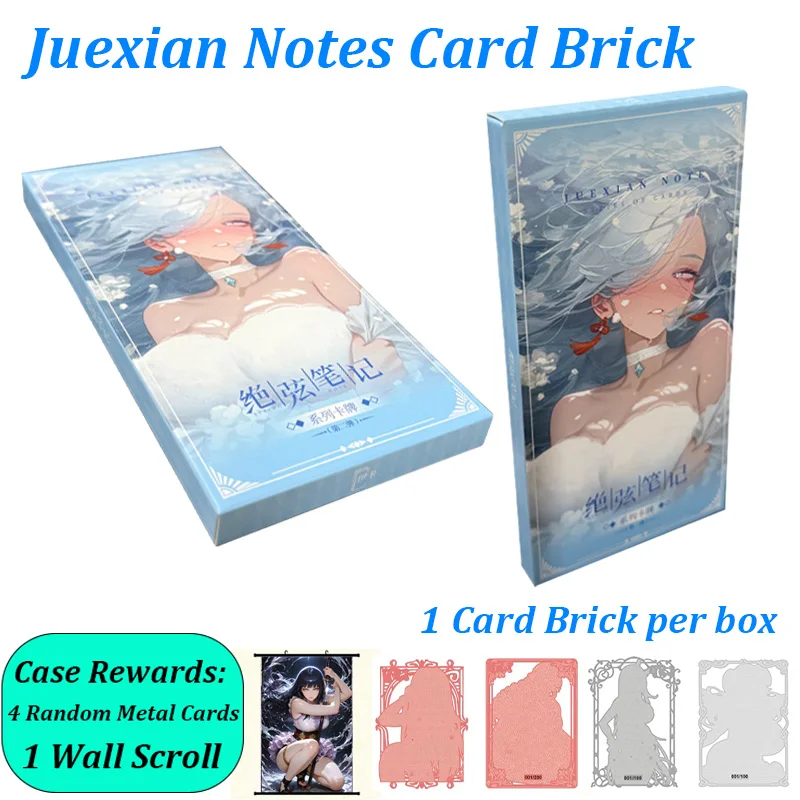 Wholesale The Stringless Notes Waifu Card Brick 1 Card Per Box Genshin Impact Anime Collectible Trading Card for Hobby Collector