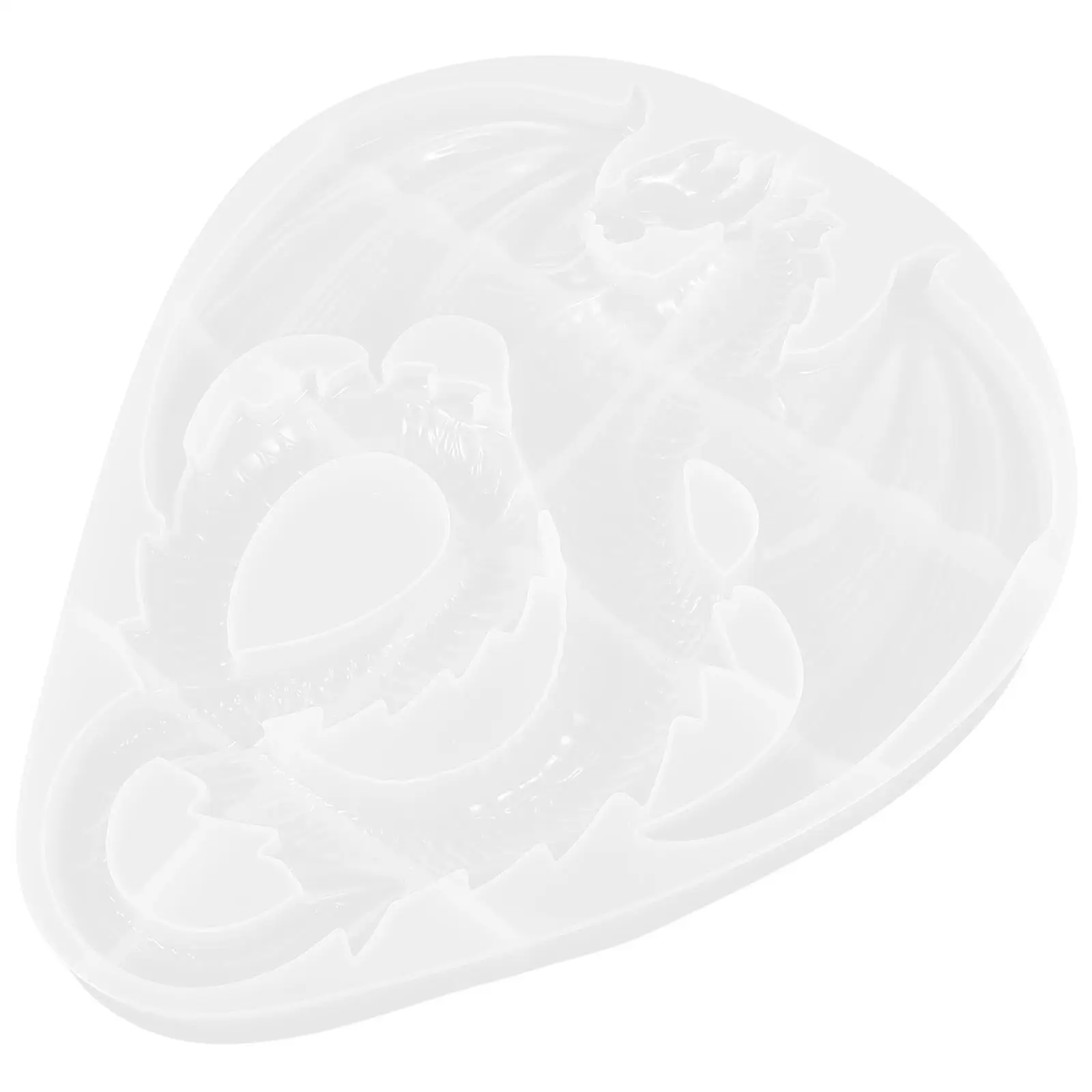 

Silicone Mold Dragon Casting Shape Decorative Shaped Silica Gel Epoxy for DIY Supplies Dragon-shaped