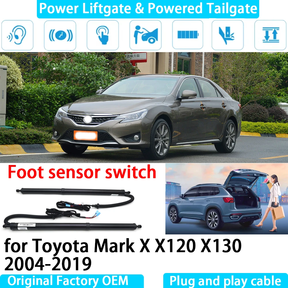 

for Toyota Mark X X120 X130 2004-2019 Automatic Electric Power Liftgate Powered Tailgate Strut Tail Gate Lift System