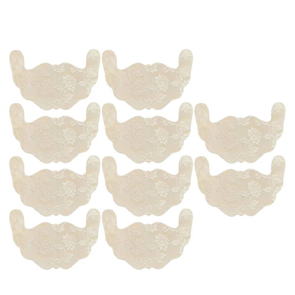 10 unidades de cinta adhesiva para levantar el busto, pezoneras con fuerte adherencia, cómodas para usar con tops cortos, vestidos sin espalda, sin tirantes y trajes de baño.